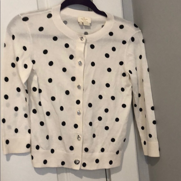 Kate spade polka dot cardigan - Picture 1 of 9